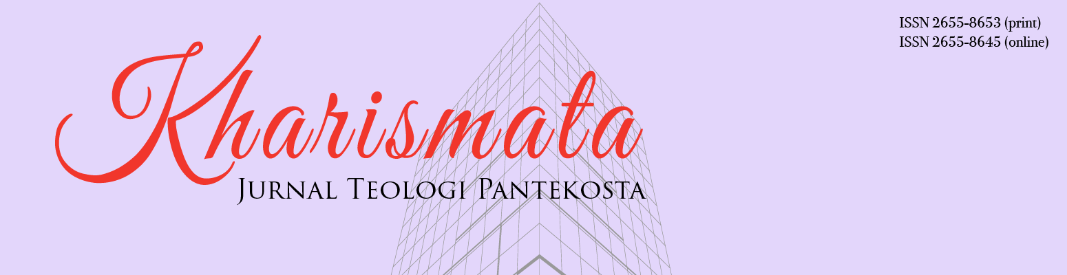 Kharismata: Jurnal Teologi Pantekosta